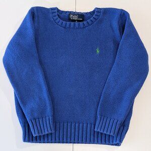 Polo Ralph Lauren Blue Sweater for kids - Size 5